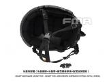 FMA New suspension and high level memory pad for Ballistic helmet BK  TB1050-BK
